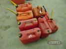 (8) Gas cans,